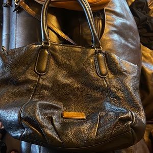 Marc jacobs black leather bag
